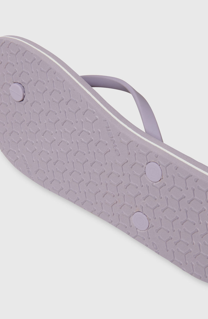 Profile Script Logo Sandals | Storm