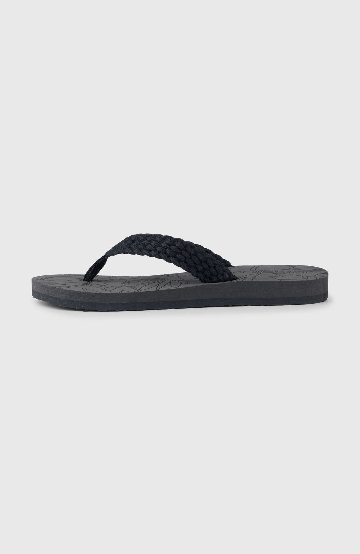 O'Neill Floral Sandals | Black Out