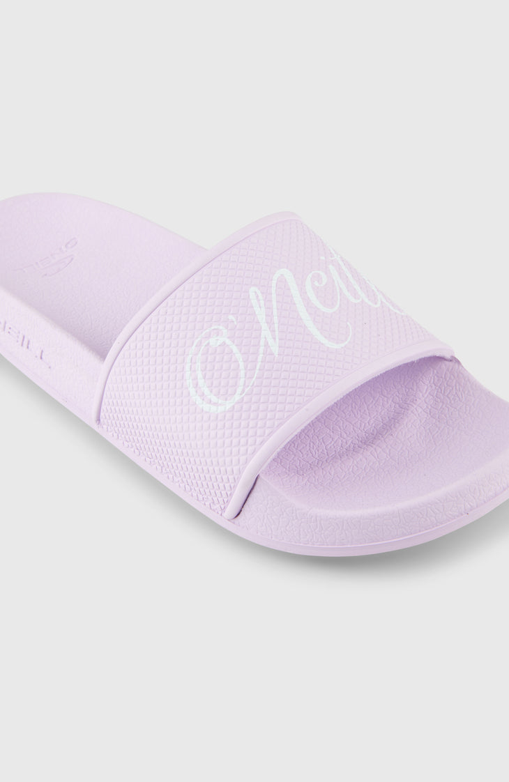 O'Neill Script Slides | Pale Lavender