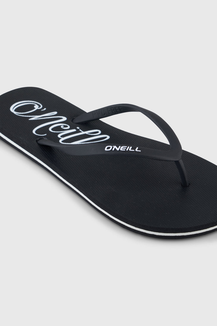 Profile Logo Sandals | Black Out