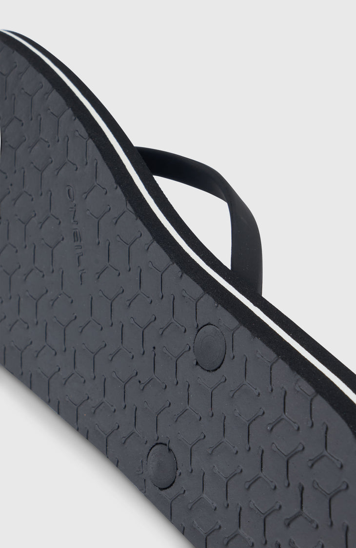 Profile Logo Sandals | Black Out