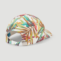 Seacoast Cap | White Tropical Flower