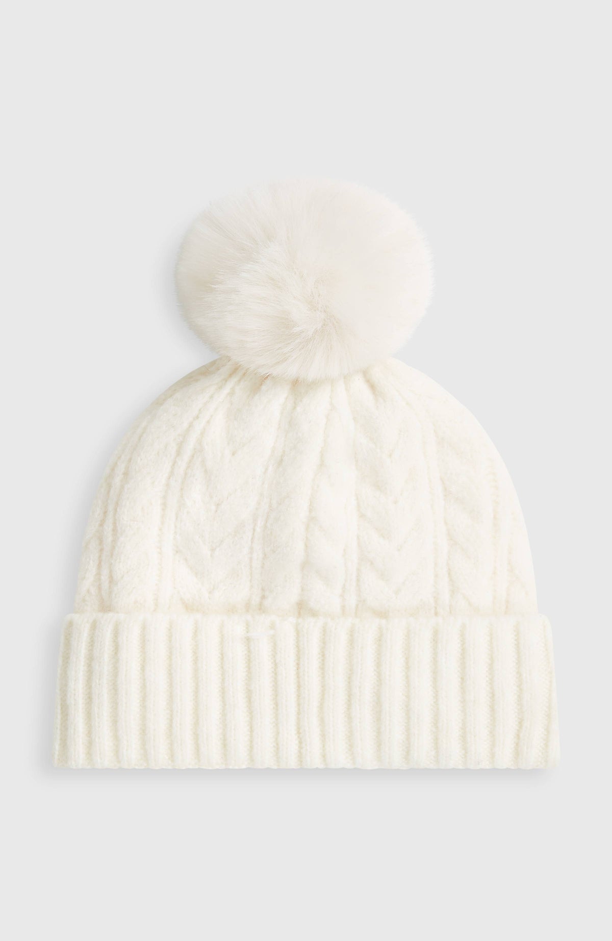 Nora Beanie | Linen White