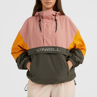 Modular Anorak Jacket | Ash Rose Colour Block