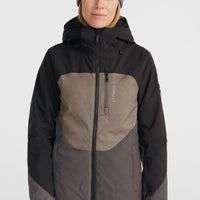 Carbonite Snow Jacket | Black Out Colour Block