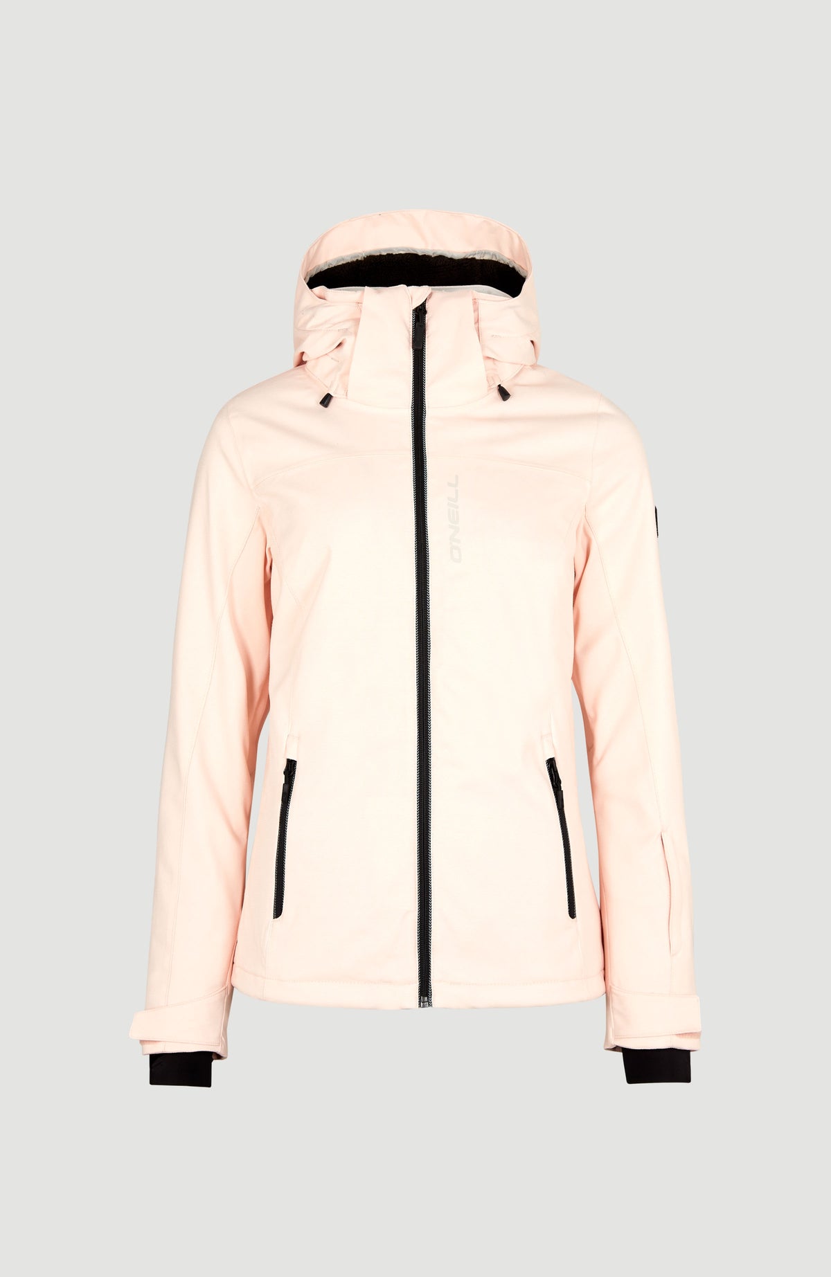 Light pink snow store jacket