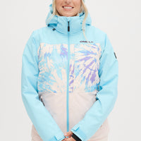 Lite Snow Jacket | Blue Wave Colour Block