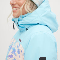 Lite Snow Jacket | Blue Wave Colour Block