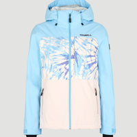 Lite Snow Jacket | Blue Wave Colour Block