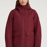 O'Neill TRVLR Series Journey Shell Parka | Windsor Wine