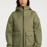 O'Neill TRVLR Series Ecto Shell Jacket | Deep Lichen Green