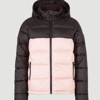 O'Riginals Puffer Jacket | Peach Whip Colour Block