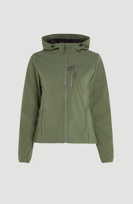 O'Neill TRVLR Series Softshell Jacket | Deep Lichen Green
