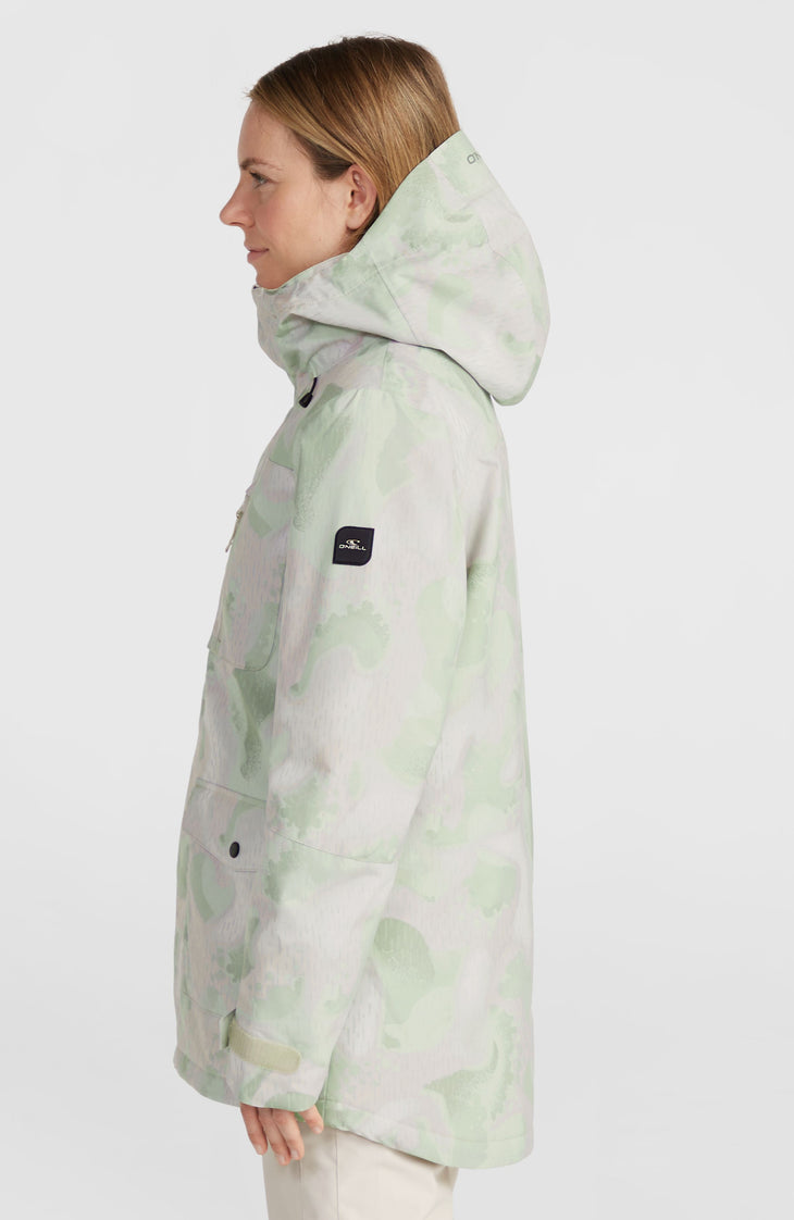 Utility Hybrid Snow Jacket | Green Day Camo