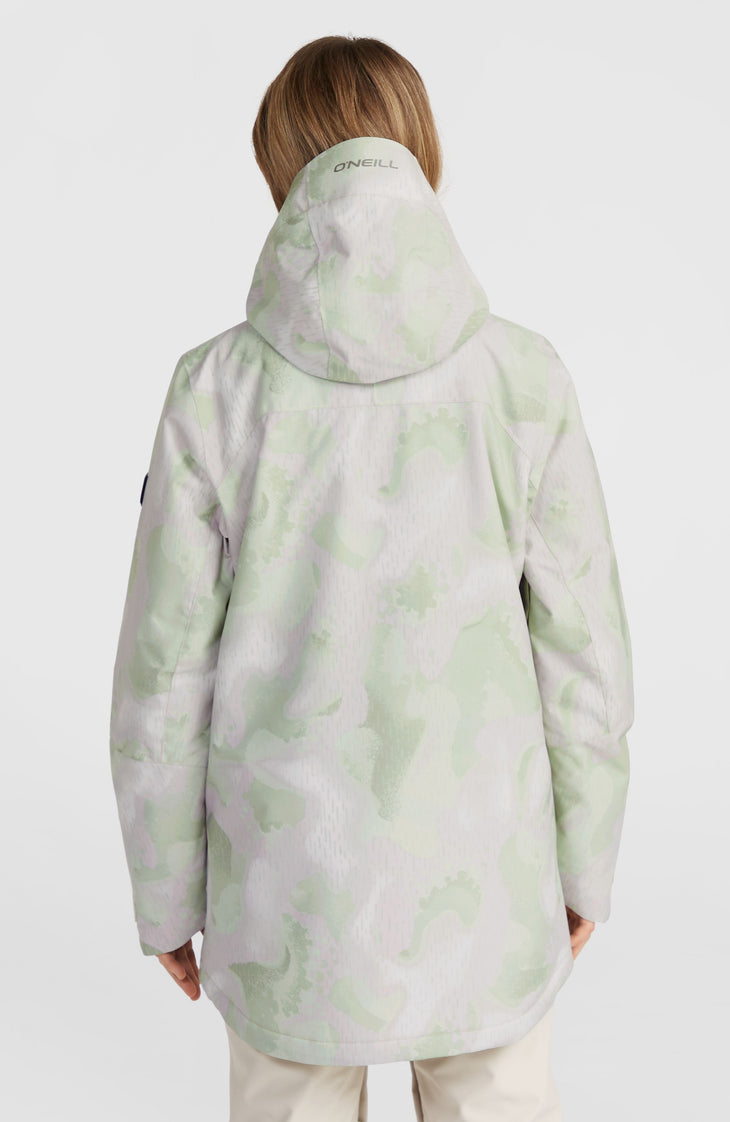 Utility Hybrid Snow Jacket | Green Day Camo