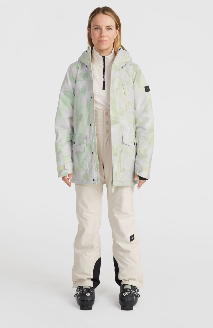 Utility Hybrid Snow Jacket | Green Day Camo