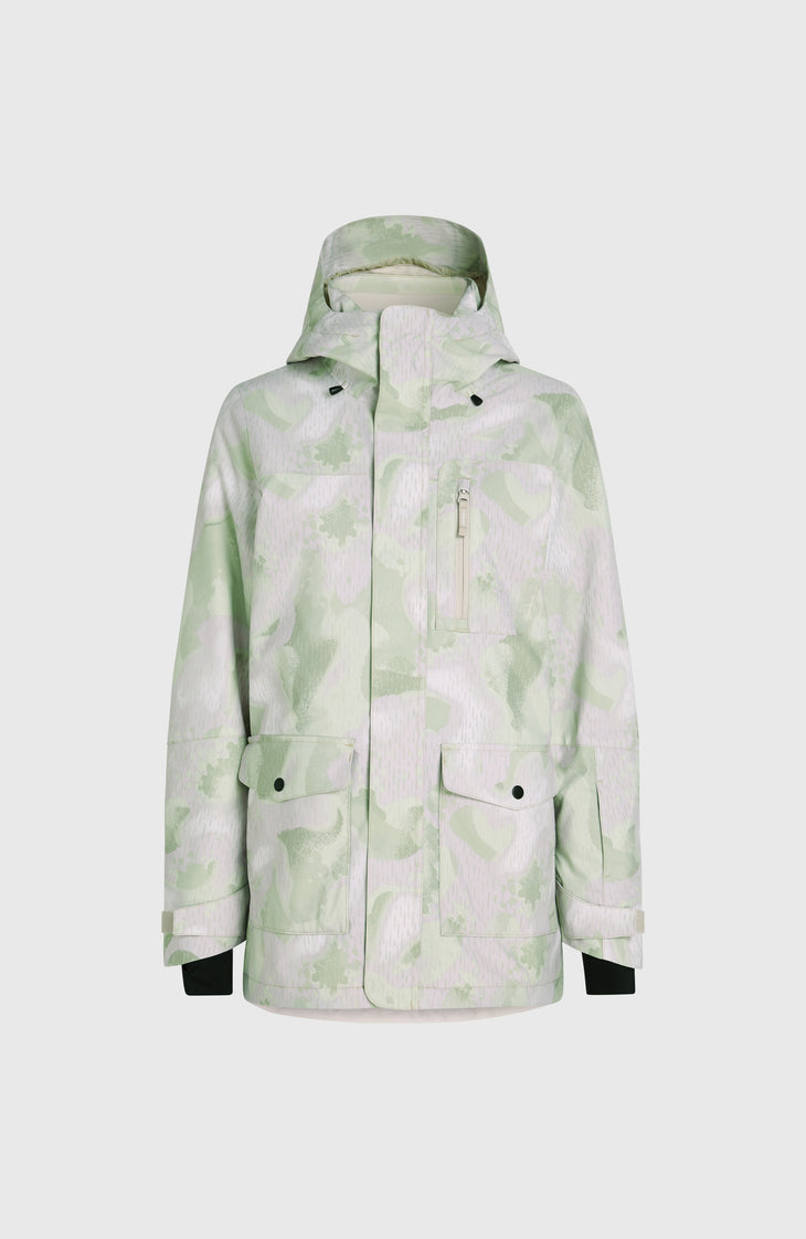 Utility Hybrid Snow Jacket | Green Day Camo