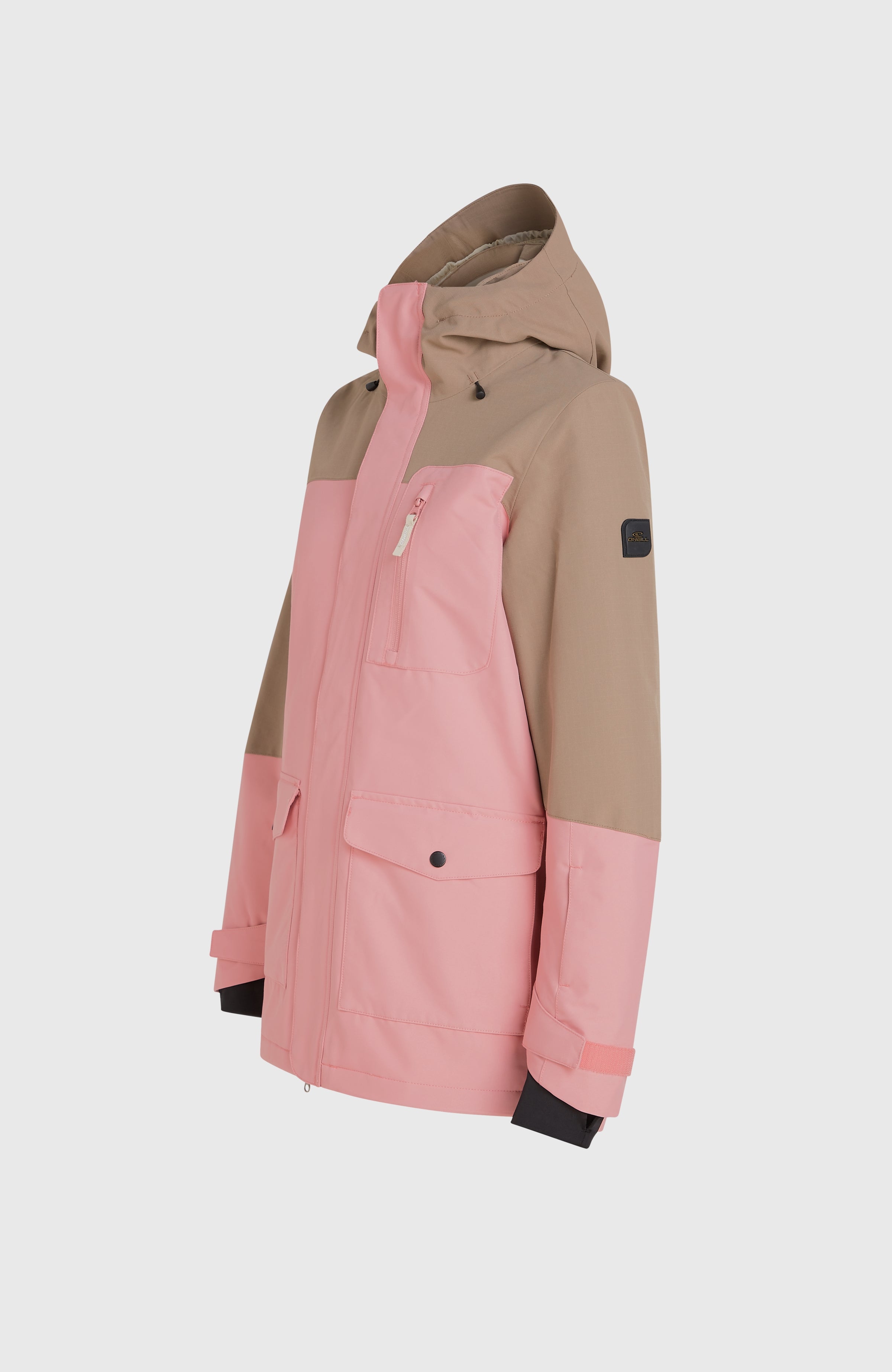 Utility Hybrid Snow Jacket | Genuine Pink Colour Block – O'Neill