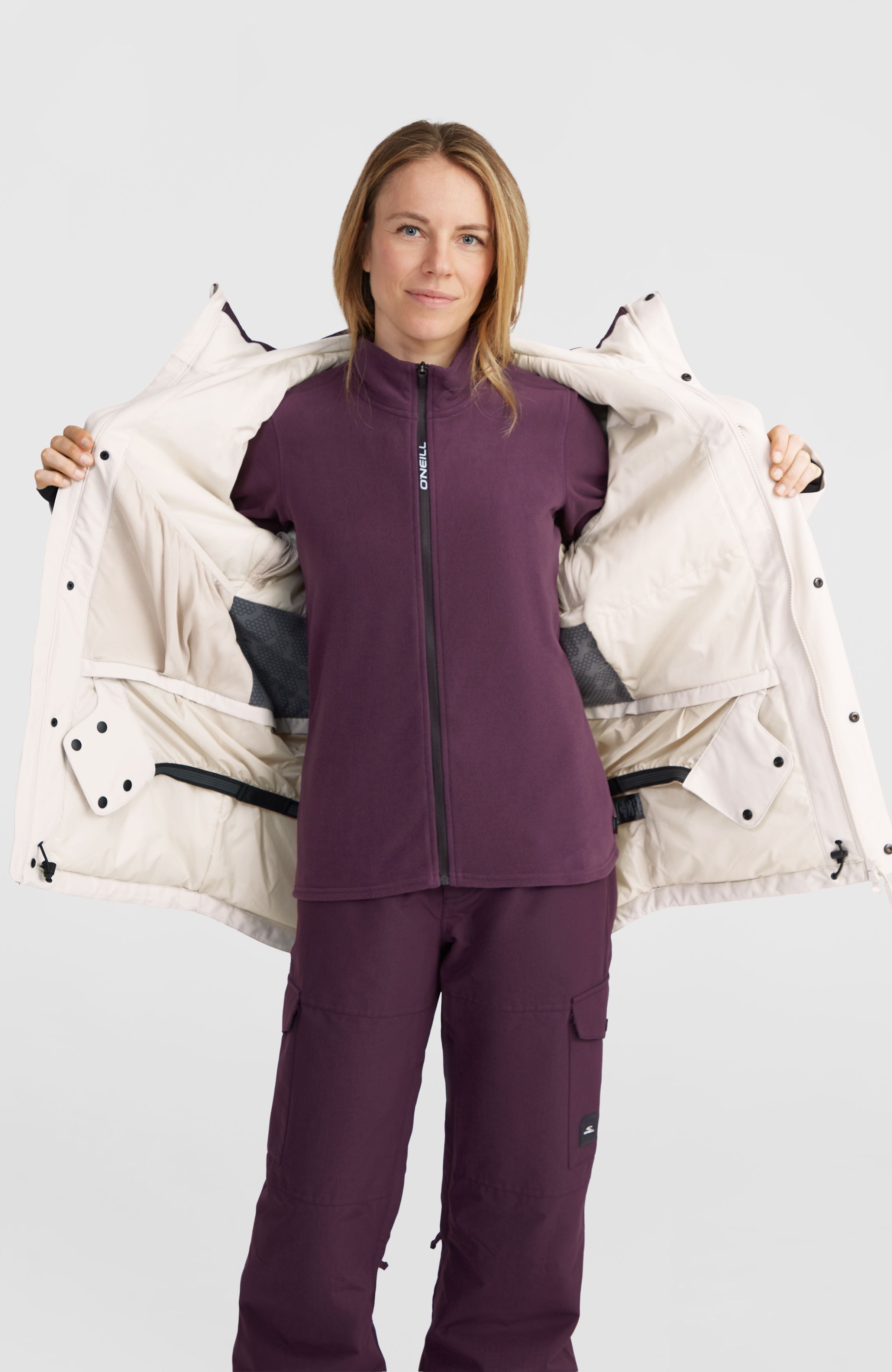 Utility Hybrid Snow Jacket | Atmosphere Colour Block – O'Neill