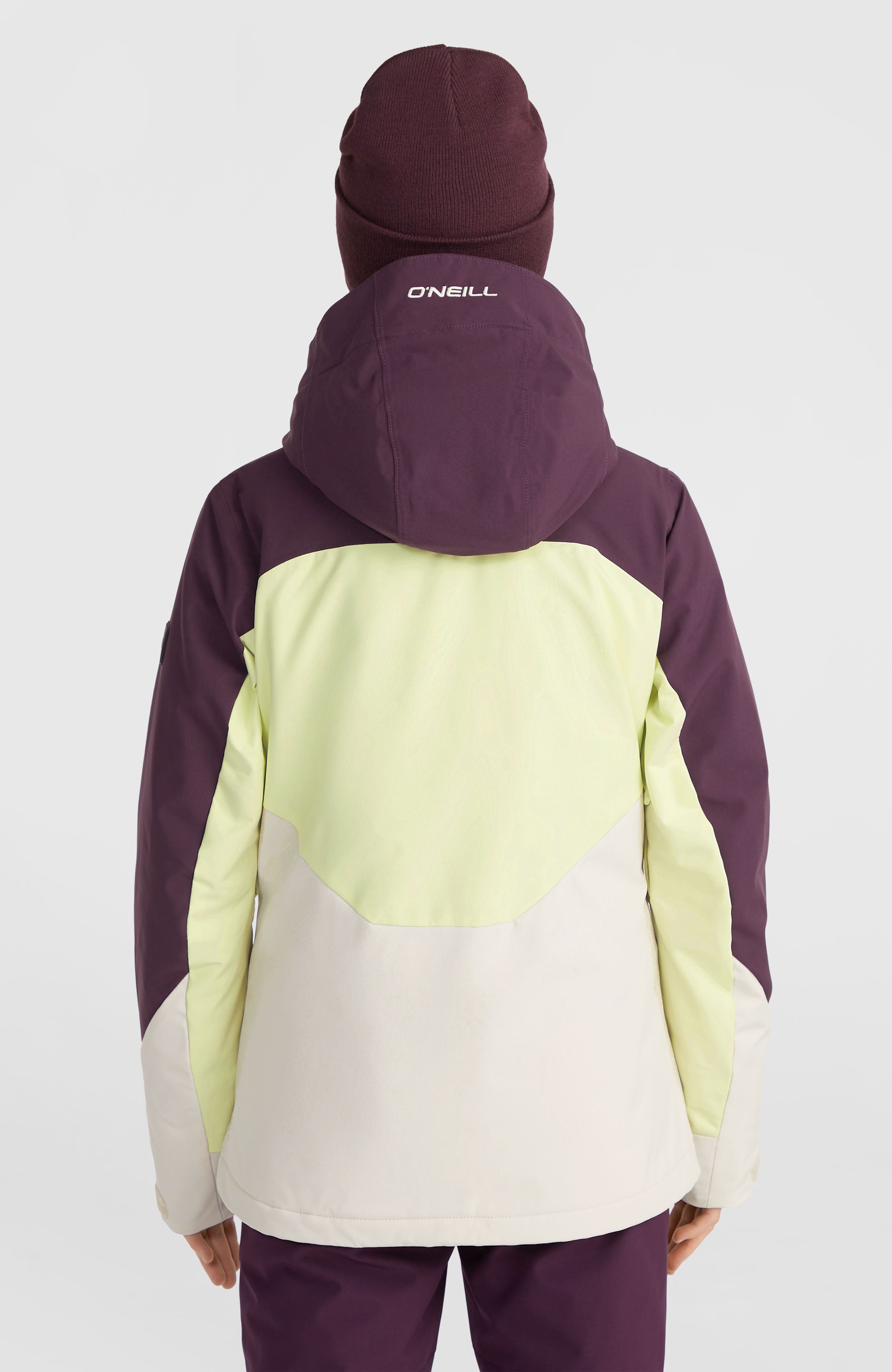 Carbonite Snow Jacket | Aubergine Colour Block – O'Neill