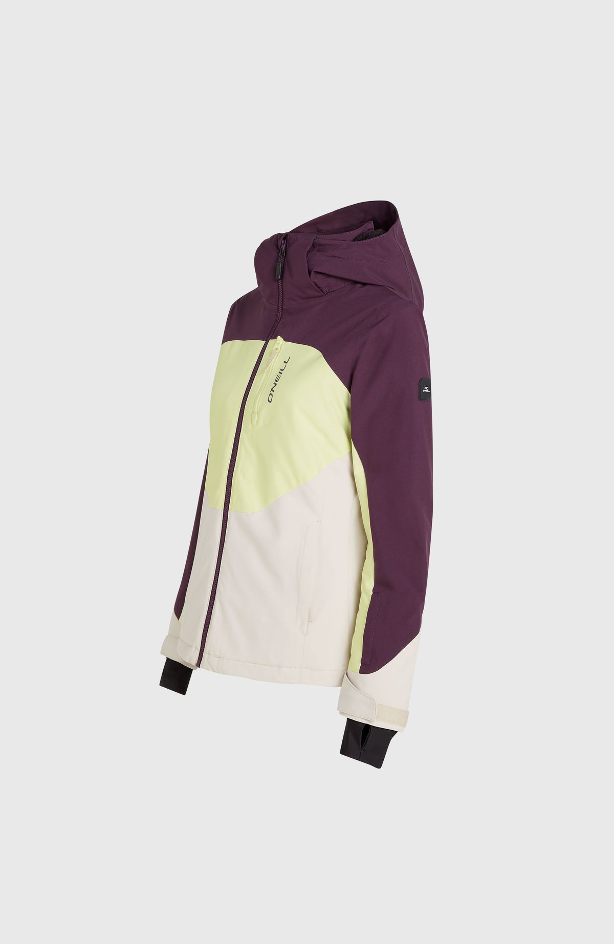 Carbonite Snow Jacket | Aubergine Colour Block