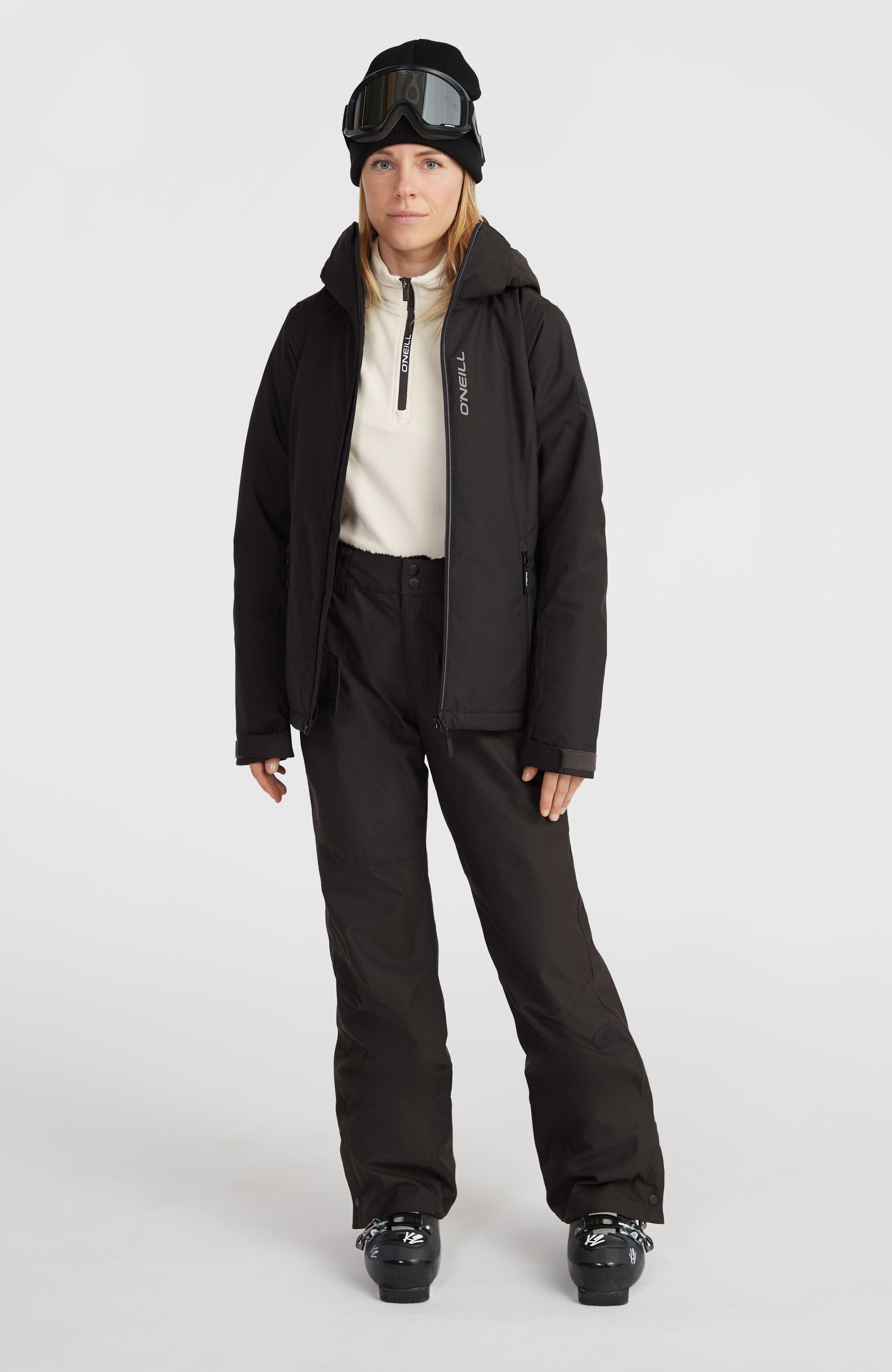 O'NEILL　スノーボード用ウェア レディース　ブラック Stuvite Snow Jacket | Raven – O'Neill