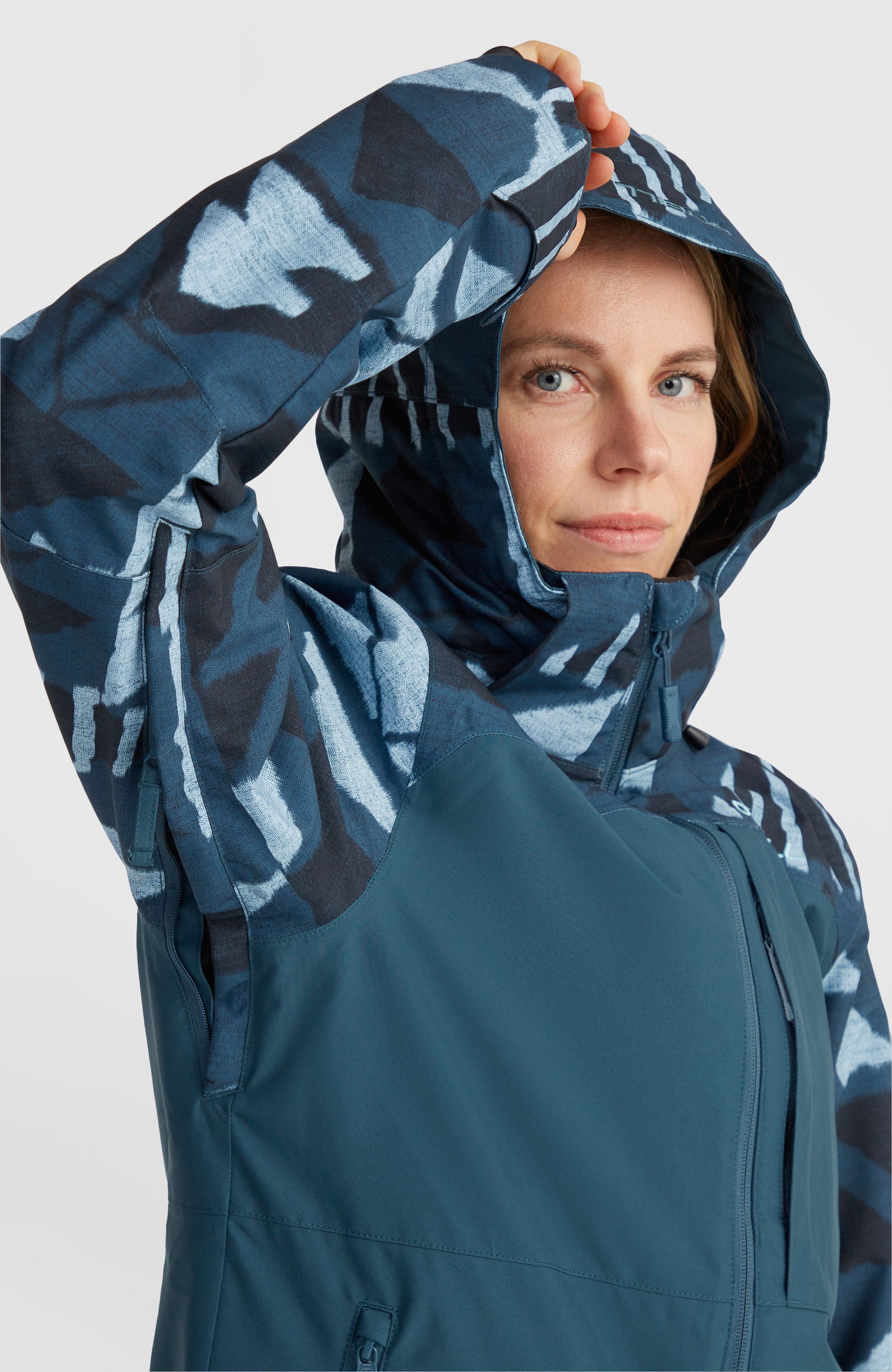 Aplite Plus Snow Jacket | Blue Triangle Ikat – O'Neill
