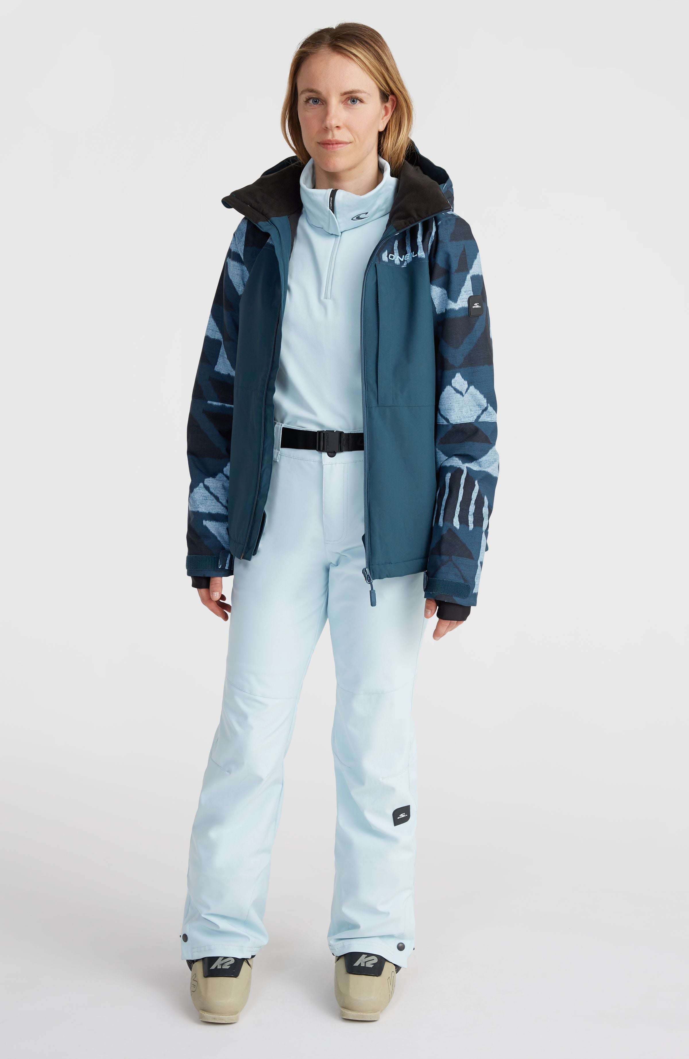 Aplite Plus Snow Jacket | Blue Triangle Ikat – O'Neill