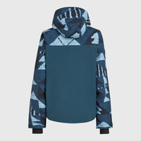 Aplite Plus Snow Jacket | Blue Triangle Ikat