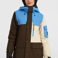 FWC'Peak Pro Snow Jacket | Blue Poppy Colour Block