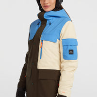 FWC'Peak Pro Snow Jacket | Blue Poppy Colour Block