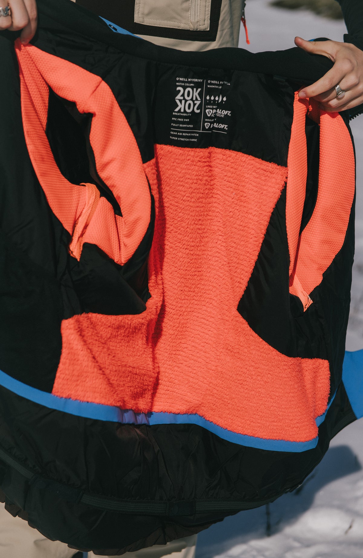 FWC'Peak Pro Snow Jacket | Blue Poppy Colour Block