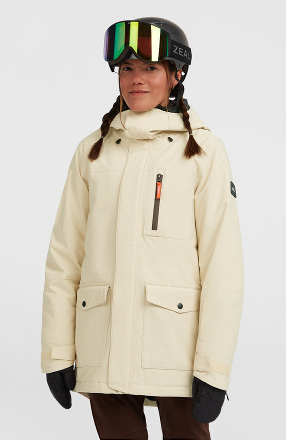 FWC'Cruz Triple Snow Jacket | Coffee Bean Colour Block