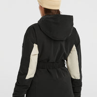 FWC'Cruz Hybrid Belted Snow Jacket | Black Out Colour Block
