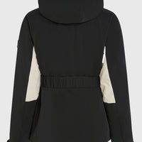 FWC'Cruz Hybrid Belted Snow Jacket | Black Out Colour Block
