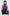 FWC'Play Asymmetric Snow Jacket | Active Blue Colour Block