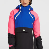 FWC'Play Asymmetric Snow Jacket | Active Blue Colour Block