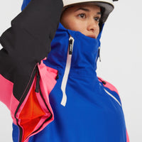 FWC'Play Asymmetric Snow Jacket | Active Blue Colour Block