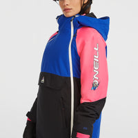 FWC'Play Asymmetric Snow Jacket | Active Blue Colour Block