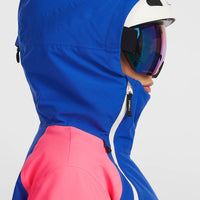FWC'Play Asymmetric Snow Jacket | Active Blue Colour Block