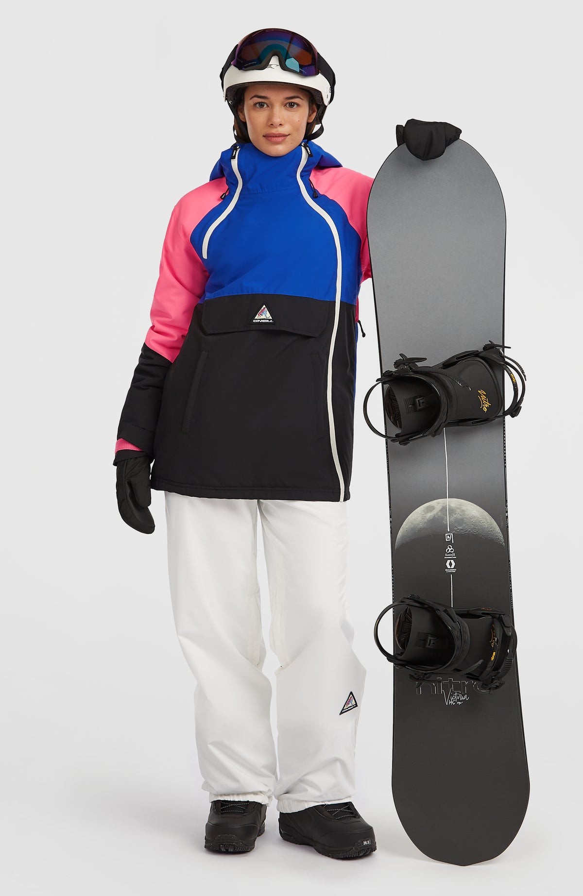 FWC'Play Asymmetric Snow Jacket | Active Blue Colour Block