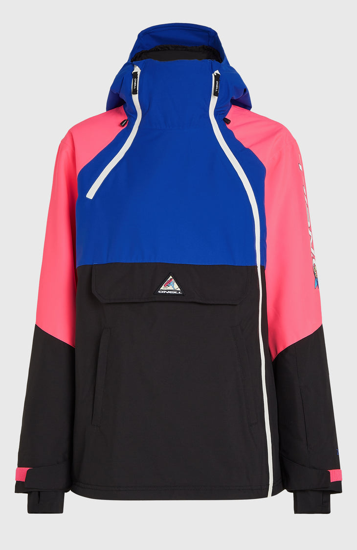 FWC'Play Asymmetric Snow Jacket | Active Blue Colour Block