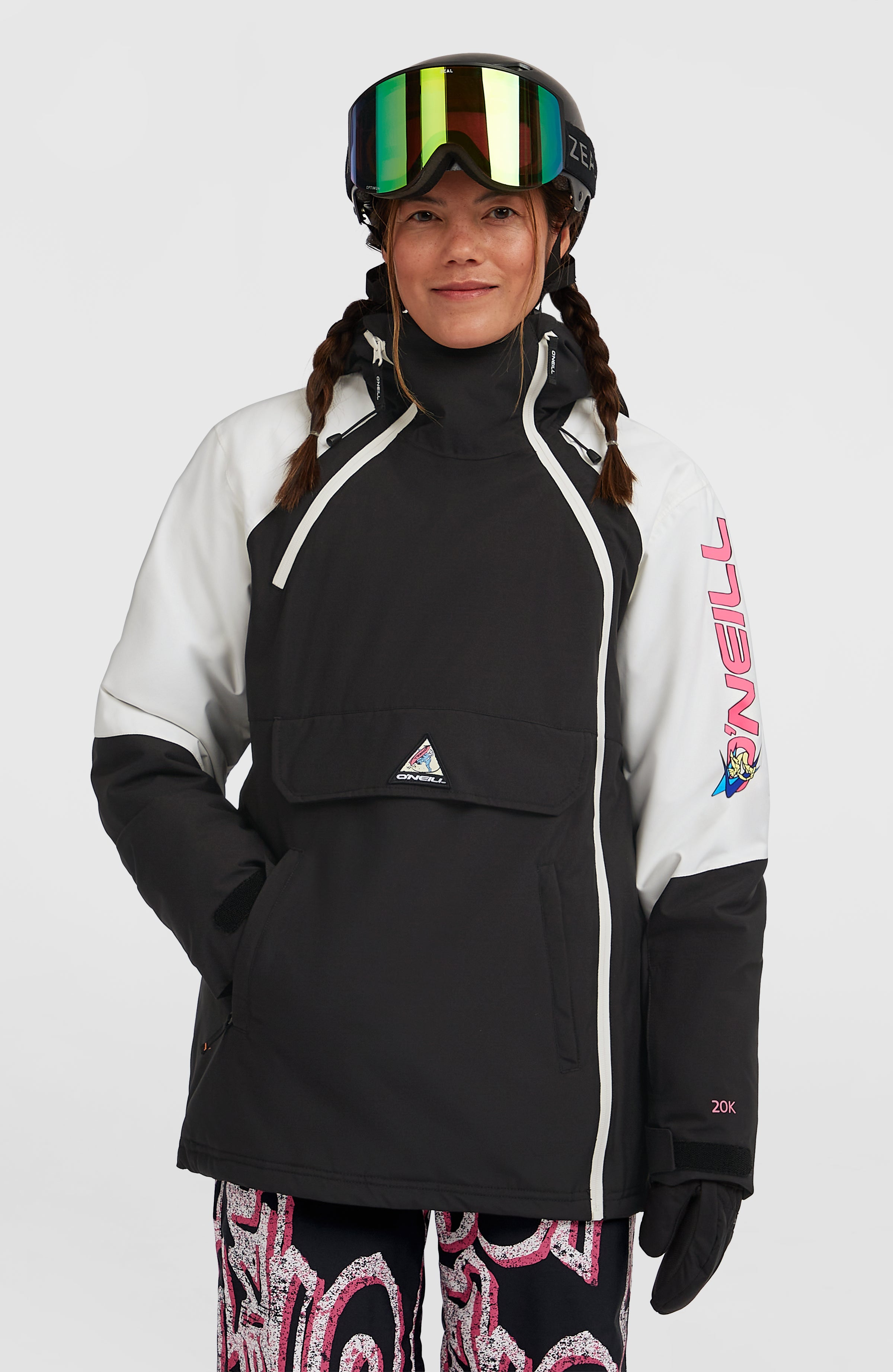 FWC'Play Asymmetric Snow Jacket | Black Out Colour Block – O'Neill