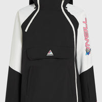 FWC'Play Asymmetric Snow Jacket | Black Out Colour Block