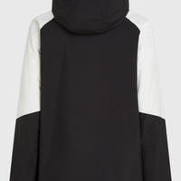 FWC'Play Asymmetric Snow Jacket | Black Out Colour Block