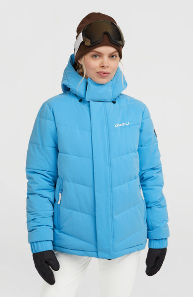 FWC'Cruz Hybrid Puffer Snow Jacket | Blue Poppy – O'Neill