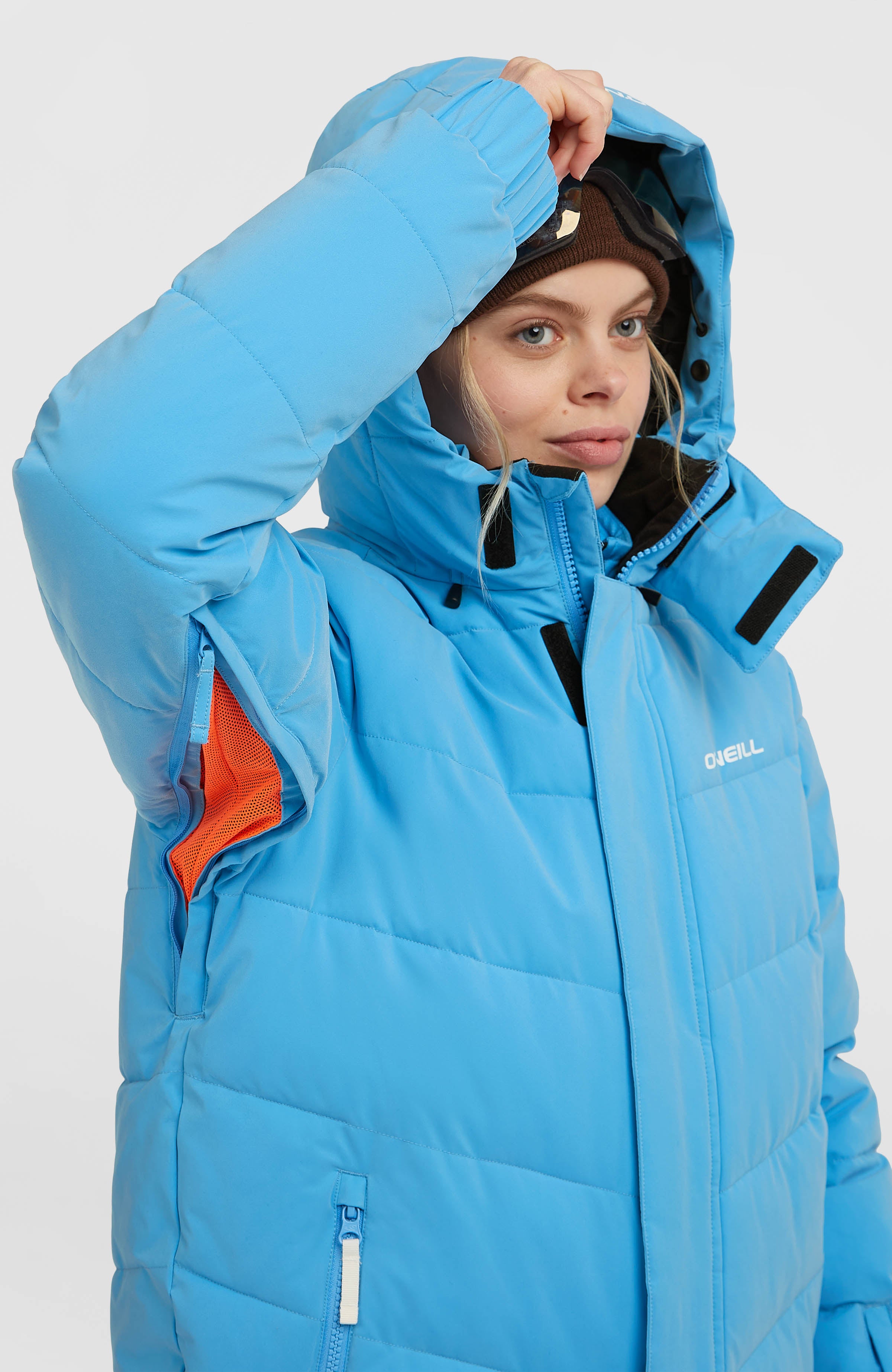 FWC'Cruz Hybrid Puffer Snow Jacket | Blue Poppy – O'Neill