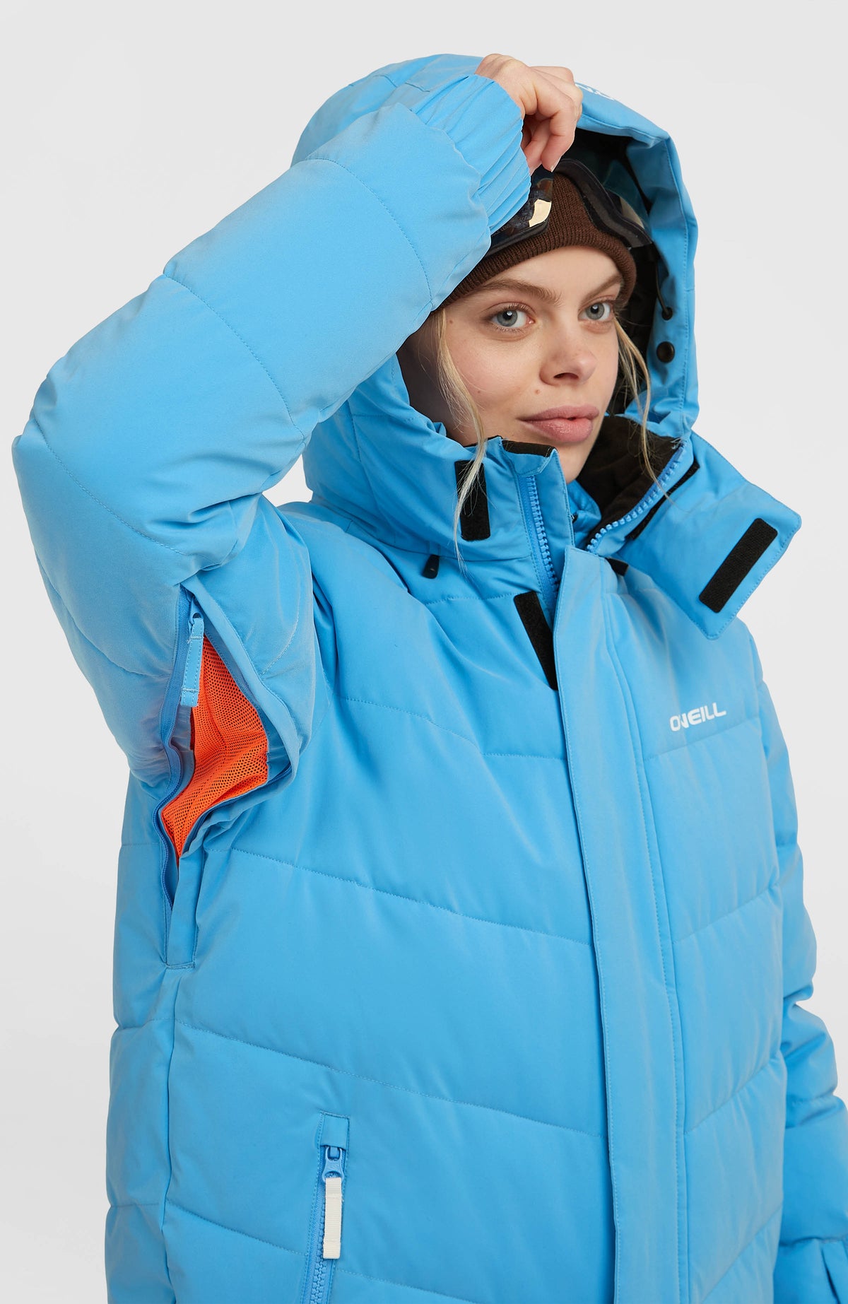 FWC'Cruz Hybrid Puffer Snow Jacket | Blue Poppy