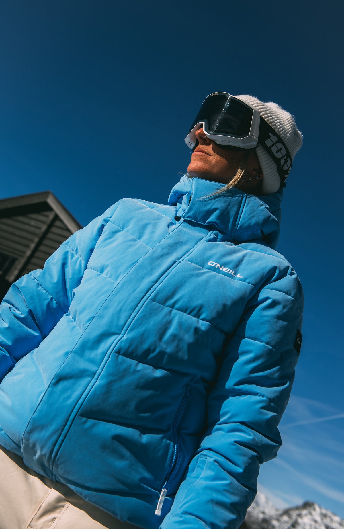 FWC'Cruz Hybrid Puffer Snow Jacket | Blue Poppy