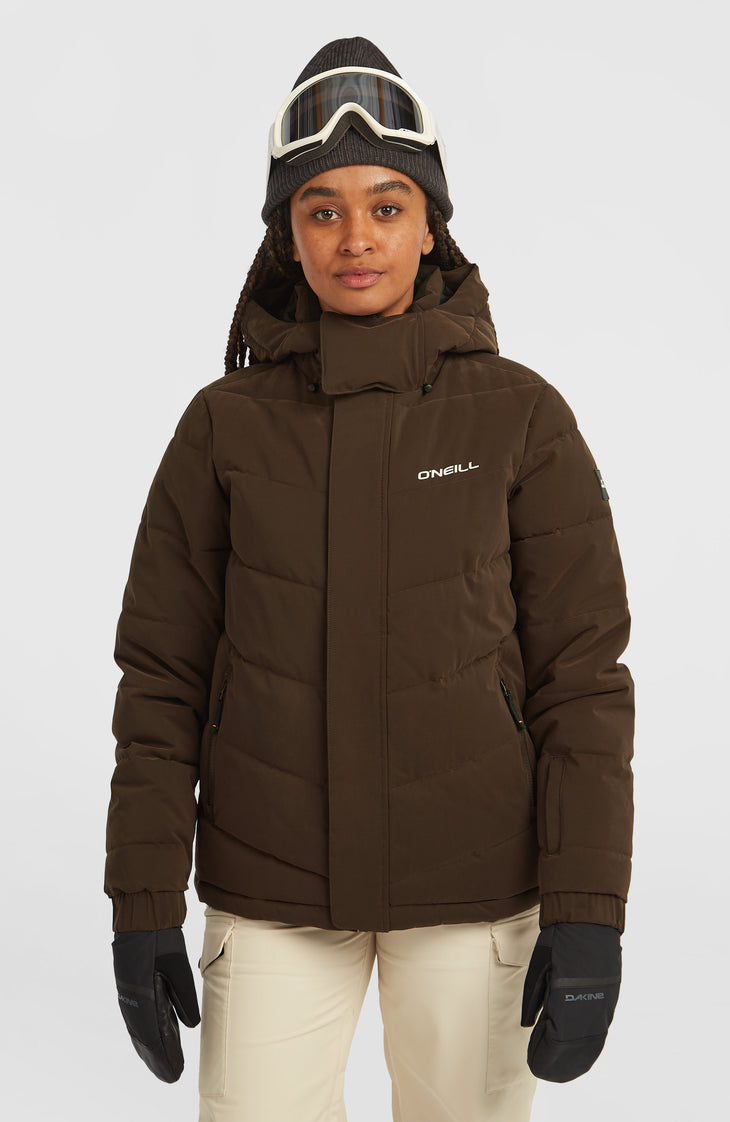 FWC'Cruz Hybrid Puffer Snow Jacket | Coffee Bean